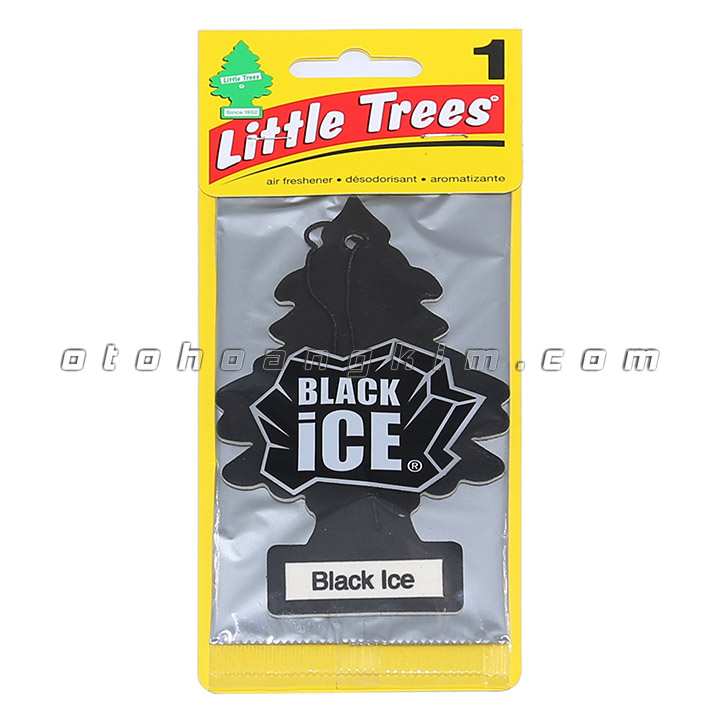 Lá thơm Little Trees Black Ice