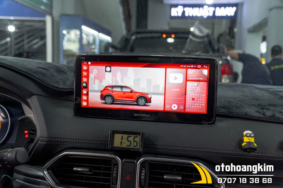 Nâng cấp màn hình Gotech cho xe Mazda 3