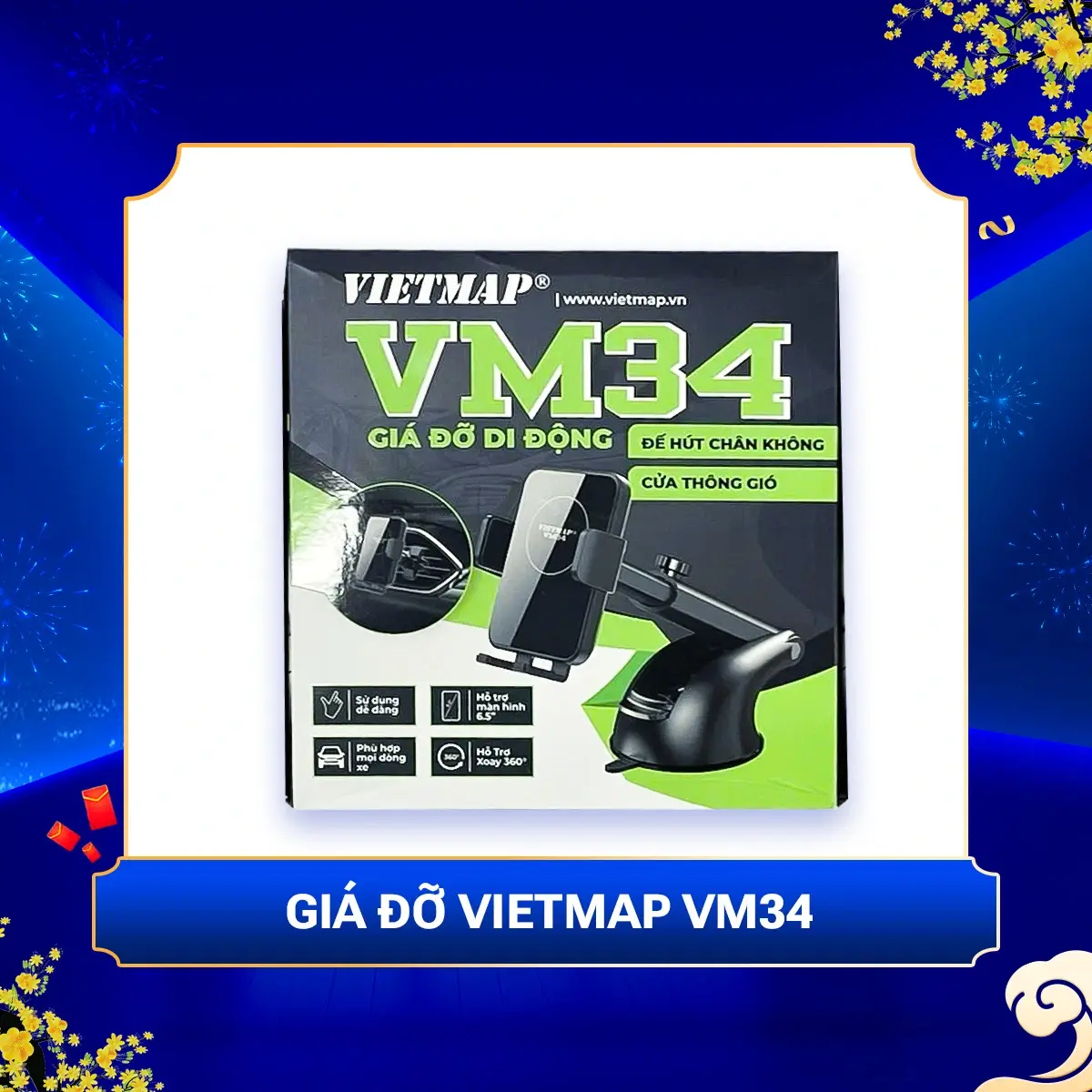 Ưu đãi khủng đón Tết cùng VIETMAP tại Ô tô Hoàng Kim!