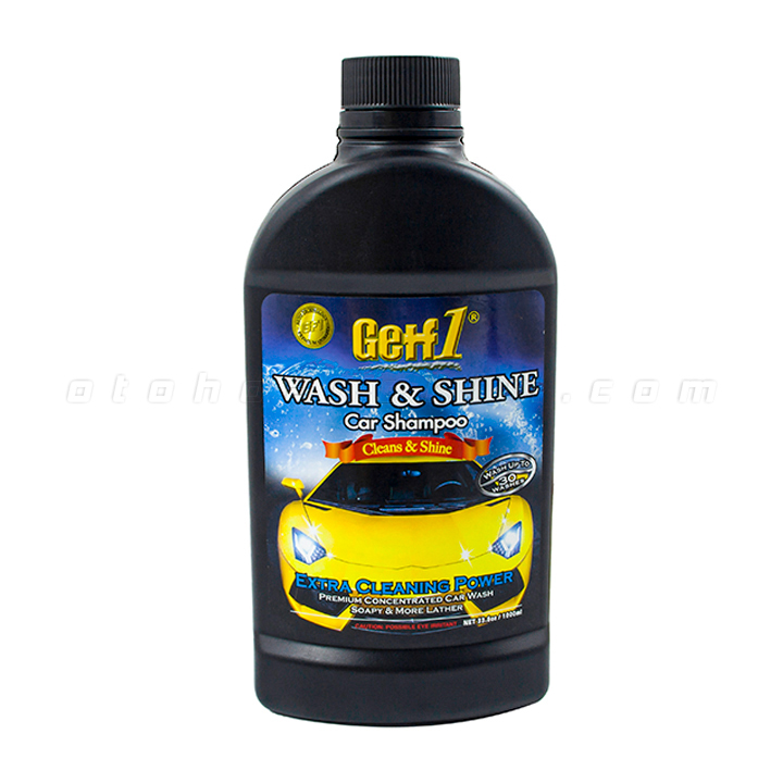 Chai Getf xà phòng rửa xe Wash & Shine