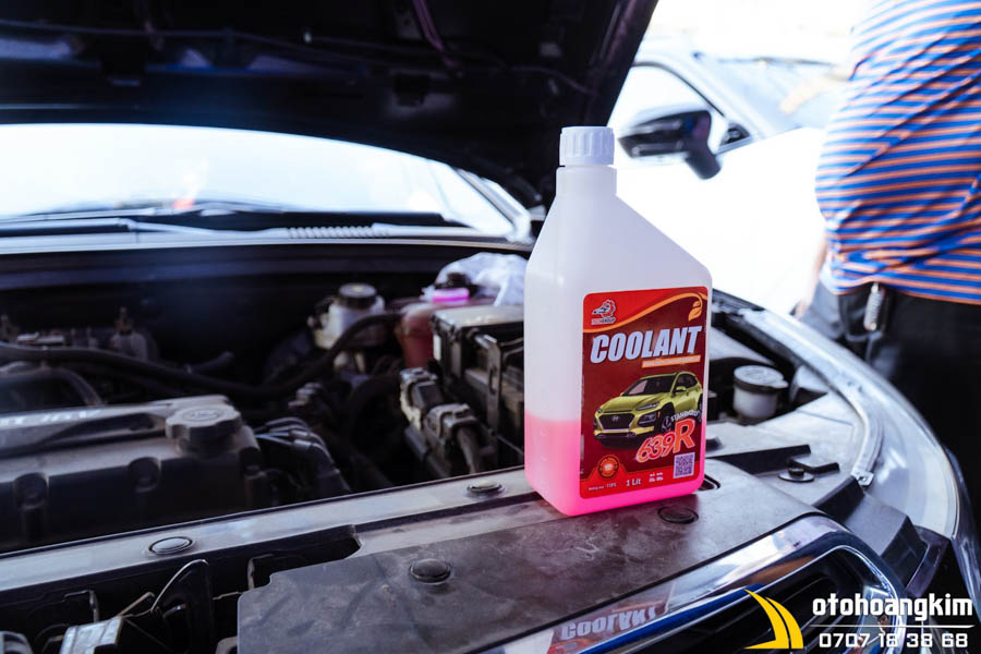 Chai Valvoline longlife coolant giải nhiệt 1L