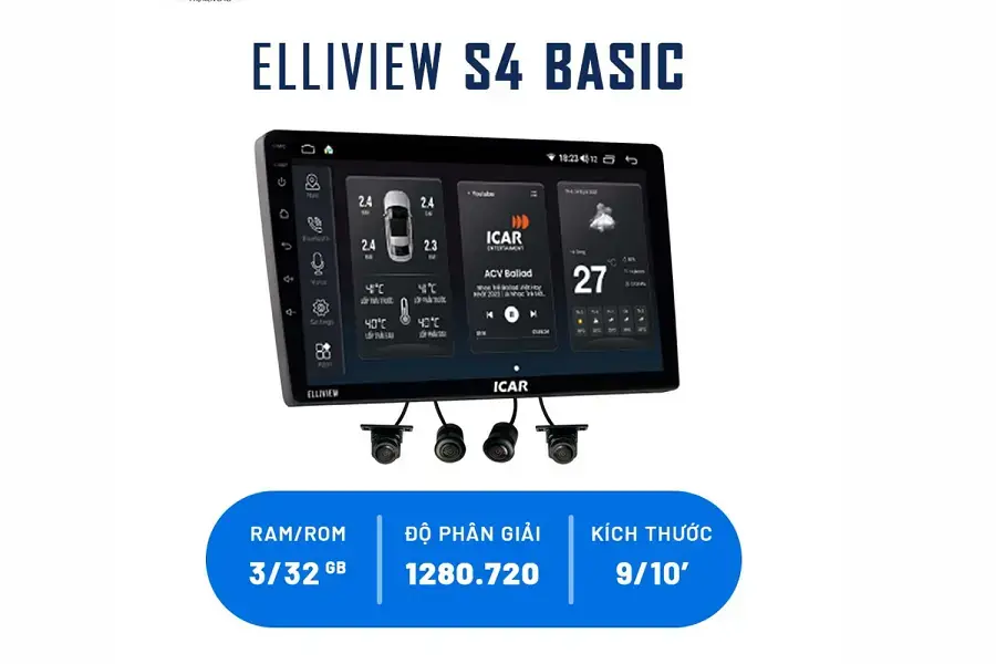 Màn hình Elliview S4 Basic