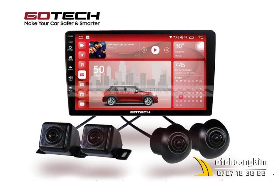 Màn Hình Android Gotech GT-360 Plus NEW 9inch