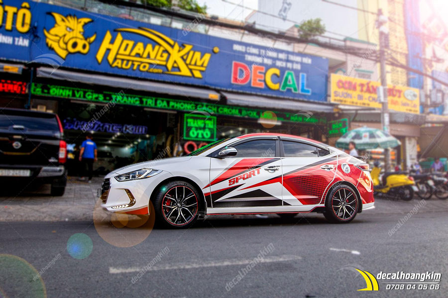 Mẫu tem sườn siêu chất cho xe Elantra