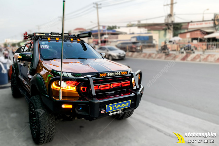 Bậc Bước Chân Open Cho Ford Ranger ảnh 2