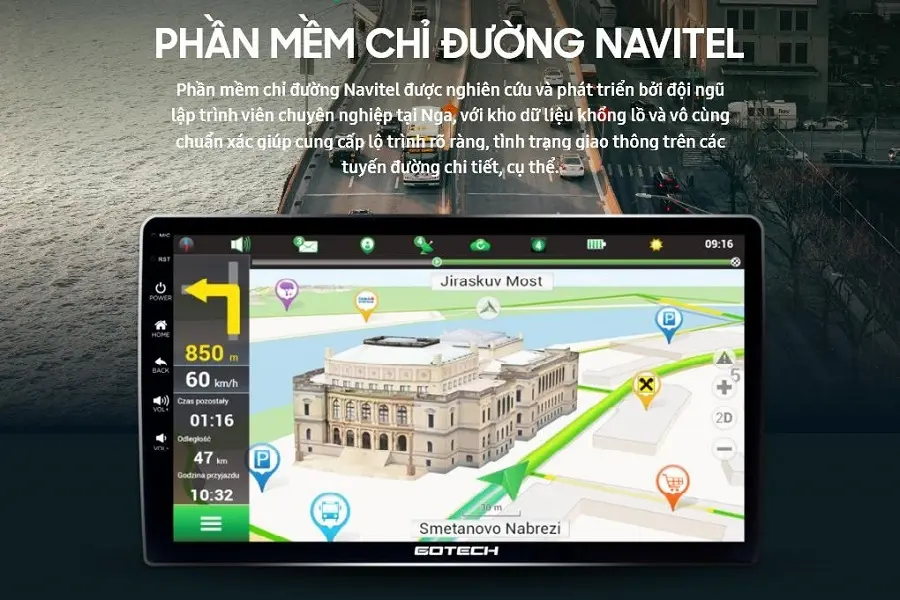 Navitel là một ứng dụng định vị và dẫn đường phổ biến tại Việt Nam