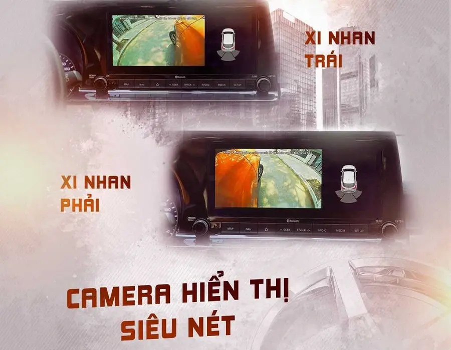 Góc camera hiển thị theo tín hiệu tiện chuẩn xác