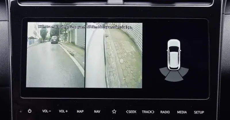 Tự động bật camera khi phát hiện vật cản