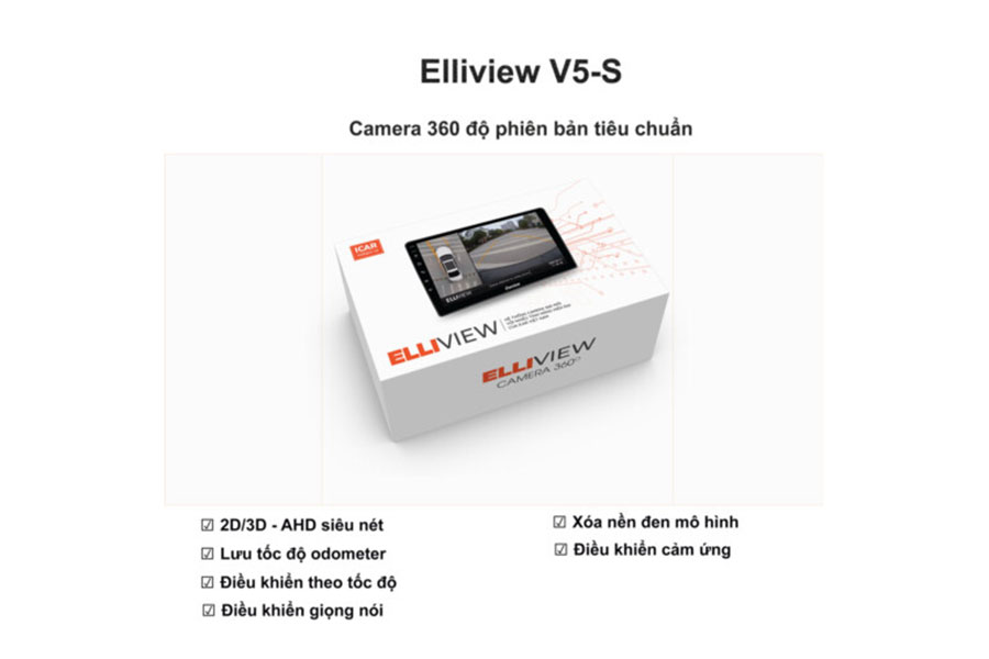 Camera 360 độ Elliview V5 bản S ảnh 1