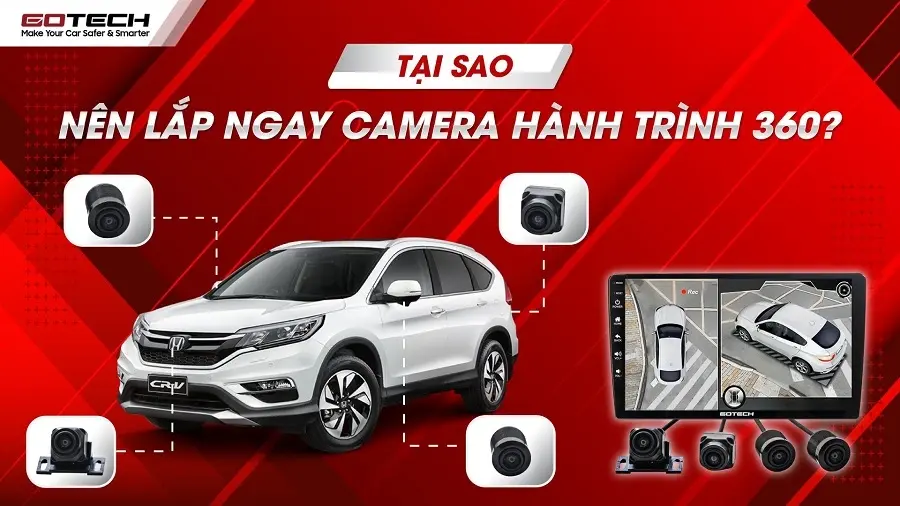 Camera tích hợp trên ô tô lưu trữ hình ảnh mọi lúc