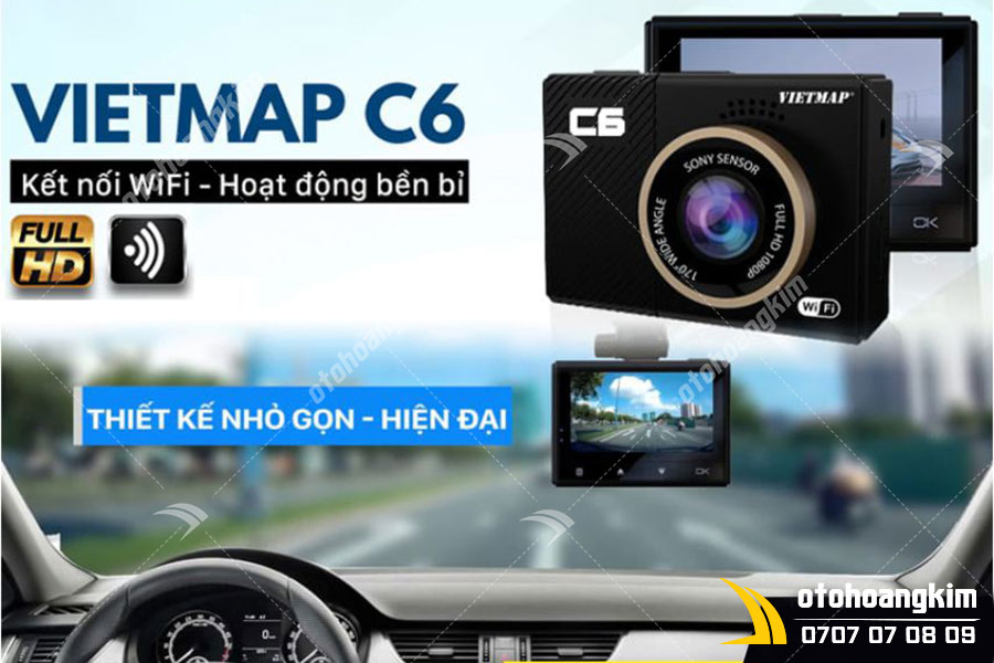 Camera hành trình Vietmap C6 ảnh 1