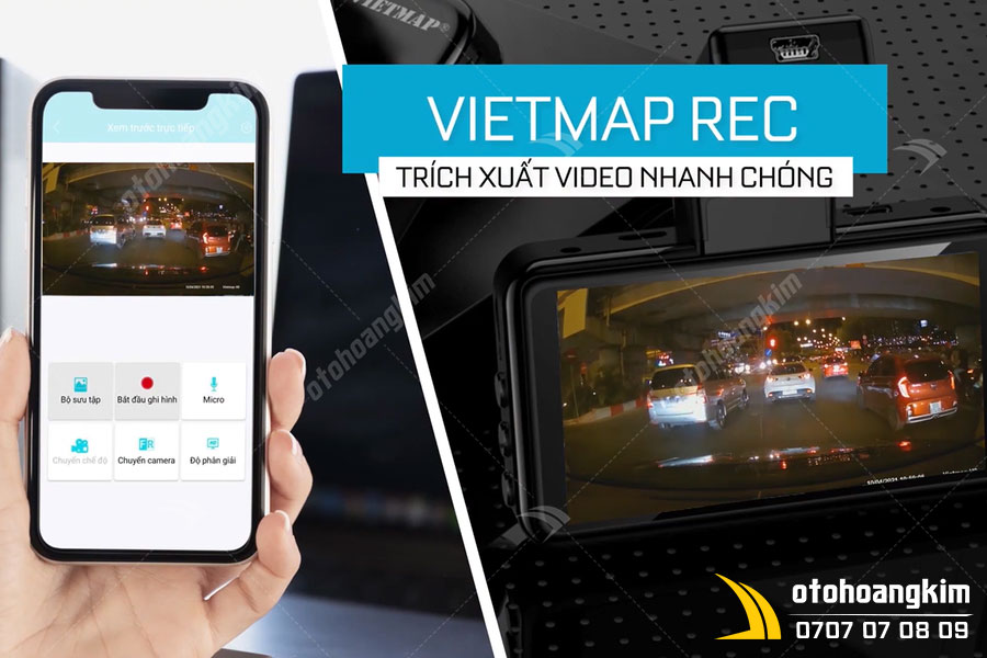 Camera hành trình Vietmap C6 ảnh 2