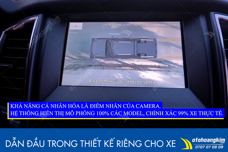 Camera 360 Safeview 3D Ford Ranger ảnh 2