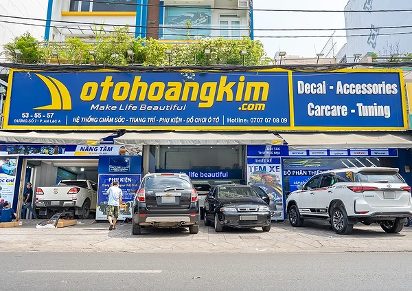 các dịch vụ của ô tô hoàng kim
