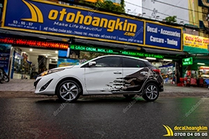 Tem Xe Toyota Yaris - TYA017