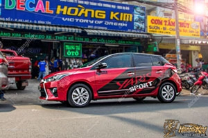 Tem Xe Toyota Yaris - TYA012