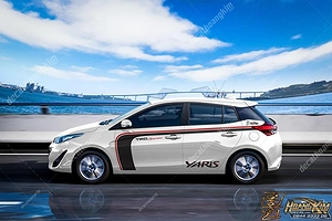 Tem Xe Toyota Yaris - TYA007