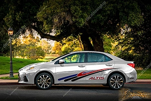 Tem Xe Toyota Altis - TAL007