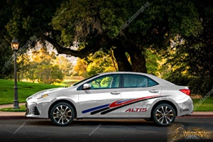 Tem Xe Toyota Altis - TAL007