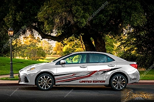 Tem Xe Toyota Altis - TAL008