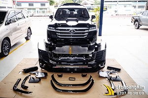 Ốp Body Toyota Land Cruiser Nâng Lên Bản Trung Đông Black