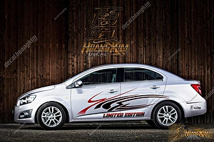 Tem Xe Chevrolet Aveo - CAV002