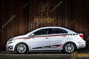 Tem Xe Chevrolet Aveo - CAV001