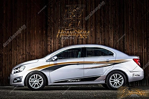 Tem Xe Chevrolet Aveo - CAV006