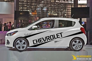 Tem Xe Chevrolet Spark - CSP023