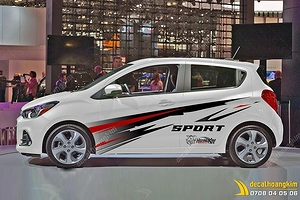 Tem Xe Chevrolet Spark - CSP026