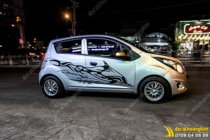 Tem Xe Chevrolet Spark - CSP020