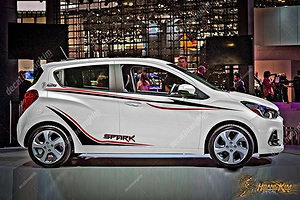 Tem Xe Chevrolet Spark - CSP008
