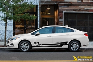 Tem Xe Chevrolet Cruze - CCR036