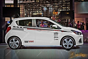 Tem Xe Chevrolet Spark - CSP014
