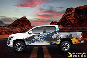 Tem Xe Chevrolet Colorado - CCL062