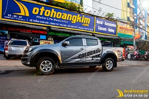 Tem Xe Chevrolet Colorado - CCL059