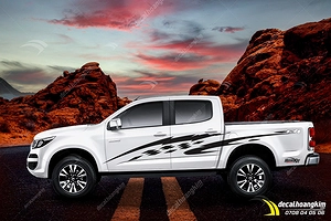 Tem Xe Chevrolet Colorado - CCL049