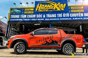 Tem Xe Chevrolet Colorado - CCL044