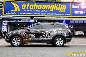 Tem Xe Chevrolet Captiva - CCA027