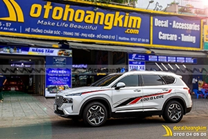 Tem Xe Hyundai Santafe - HSA026