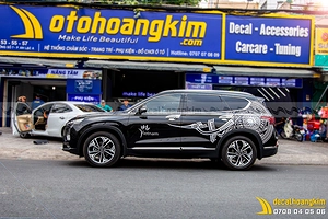 Tem Xe Hyundai Santafe - HSA025