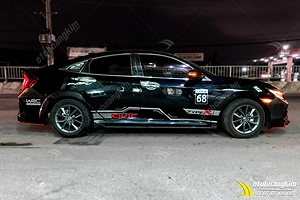 Tem Xe Honda Civic Mẫu Thể - THAO
