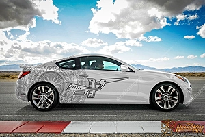 Tem Xe Hyundai Genesis - HGE006