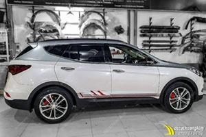 Tem Xe Hyundai Santafe - HSA016