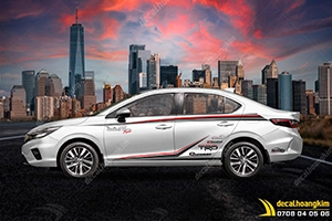 Tem Xe Honda City - HCT059