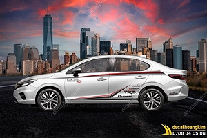 Tem Xe Honda City - HCT059