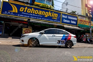 Tem Xe Honda City - HCT052