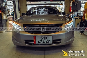Độ đèn nguyên cụm Honda Accord