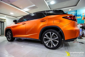 Dán đổi màu cam mờ Lexus RX Rx 200T