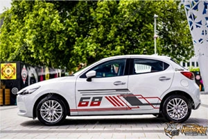 Tem Xe Mazda 2 - MA2007